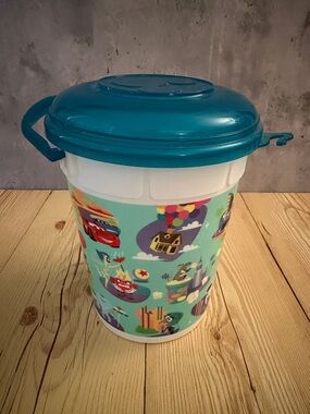 Disney Pixar themed popcorn bucket